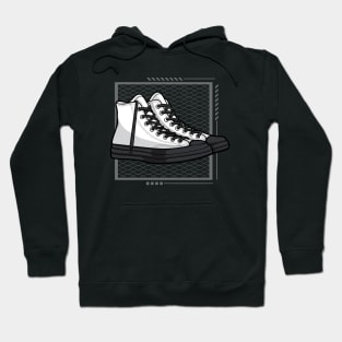 CeDeGe White Skate Sneaker Hoodie